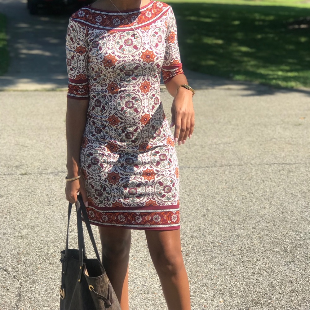 Fall Color Dress